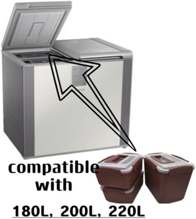 3.2L-4, Airtight Kimchi Container with Handle, Multi-Purpose Food Storage Box,Translucent lid container,Kimchi Fermentation container, fruit-pickle container Compatible with All Refrigerator