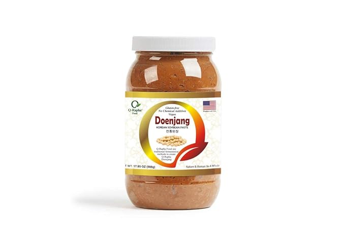Q-Rapha Premium Korean Ganjang (Soy Sauce), Gluten-free, Non-GMO, Unpasteurized, Artisanal, Aged over 3 Years (trio 1)