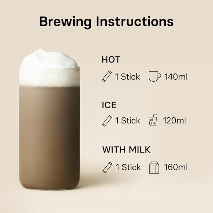 OSULLOC Jeju Hojicha Milk Tea (7oz X 10 Packets), Roasted Hojicha Latte Powder with Vanilla Notes, Instant Milk Tea Drink, Lightly Sweetened