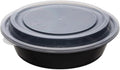 16 oz Round Portion Containers - 50 Pack Commercial, BPA-Free, Freezer/Dishwasher Safe - For Sides, Sauces, Dressings, Snacks