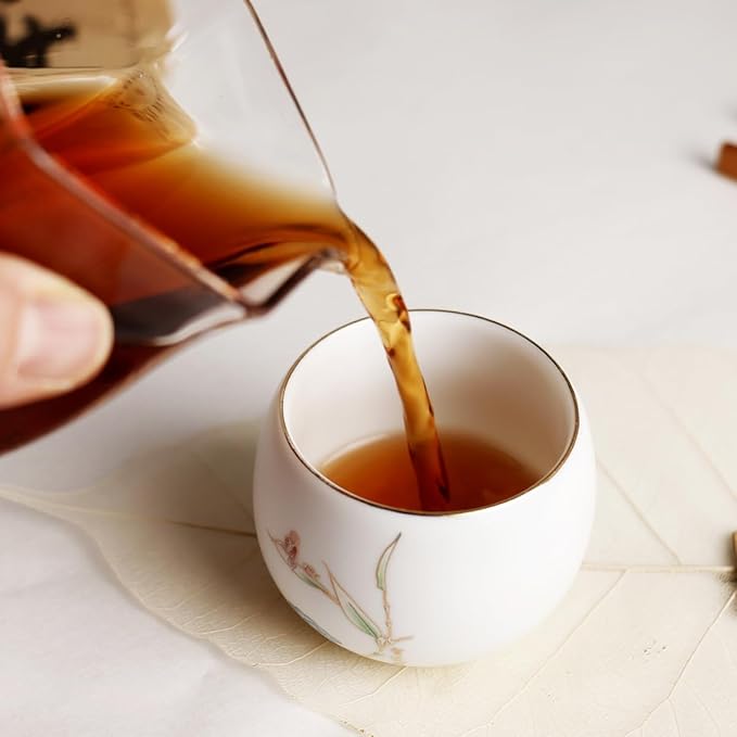 Pu Erh Tea Cake, Aged Puerh Tea Year 2019, Yunnan Ripe Puer Cake 357g