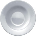 A di Alessi 8-3/4-Inch Platebowlcup Soup Bowl, White Porcelain, Set of 4 -