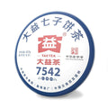 TAETEA Classic 7542 Raw PU'ER TEA, Aged Fermented Puerh Tea, Chinese Sheng Pu'er Tea Black Tea for Daily Drink and Gift (357g/12.59oz)
