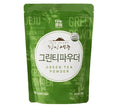 Sweetened Jeju Green Tea Powder – Korean Matcha Style with Cane Sugar, Café Latte Mix, No Additives – 500g Bulk Pack
