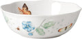 Lenox 806735 Butterfly Meadow All-Purpose Bowl, 1-Piece, 6.25' L x 6.25' W x 2.3' H, 20-Fl oz, Service For 1