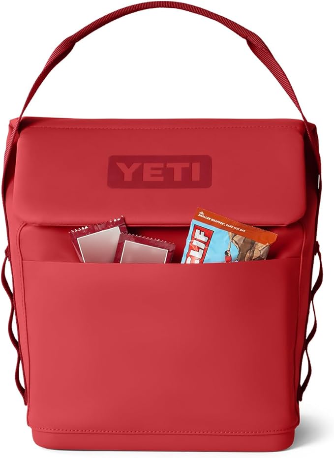 YETI Daytrip 6L Insulated Soft Cooler Lunch Bag, Rescue Red