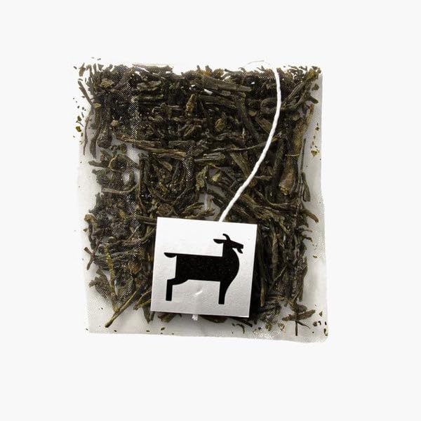 (15 Count) Bushwick Tea | Korean Jeoncha Green Tea | Organic Green Tea from the Island of JeJu | Light & Grassy | Caffeinated | Eco-Friendly Sachets | (15 Sachets)