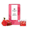 OSULLOC Sweet Hibiscus (Lemon & Cinnamon flavor), Decaffeinated Herbal tea, Relaxing Fruit Blended Hibiscus tea, Premium Tea bags from Jeju Island, 20 count, 1.27 oz