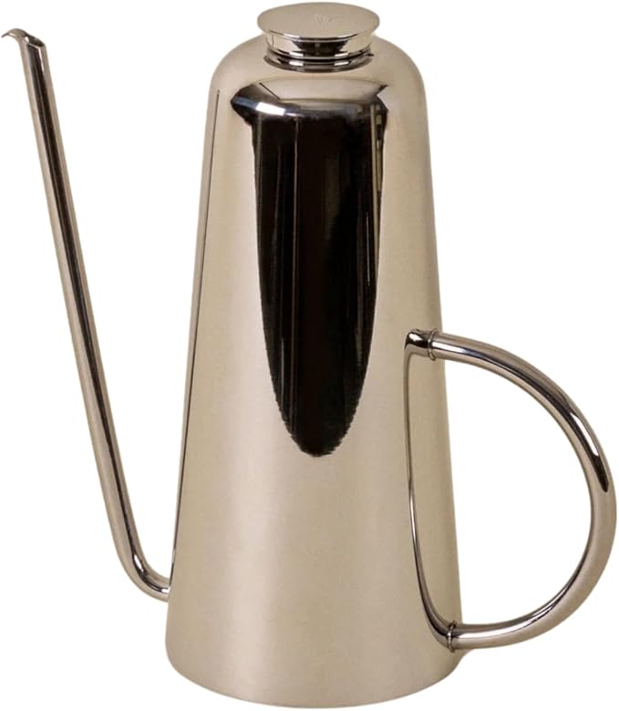 Holcomb Studio Dripless Olive Oil Can | Modern Stainless Steel Dispenser with Elongated Spout Precise Pouring | Modern Minimalist Cooking Entertaining Wedding Hostess Gift Dinner Table Home Decor 25oz