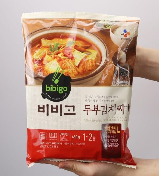 Traditional Korean food Kimchi Stew with Tofu 16.22oz (3pack) 두부김치찌개