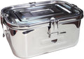 Stainless Steel 101oz(3L)Rectangular Seal Kimchi Food Leakproof Airtight Storage Container Saver