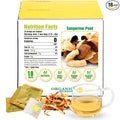 Soilmount - Tangerine Peel Tea - |Chen Pi| - Pure Herbal Tea - Natural, Organic, Non-GMO, Clean Ingredients, Caffeine Free (18 Tea Bags, Box 1)