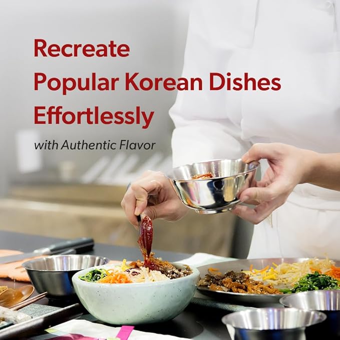 HELLO KFOOD JEONSUYEON Korean Fermented All-Round BIBIMJANG Sauce 한국산 비빔장 350g (12.3 fl oz) - Made with 100% Korean Ingredients