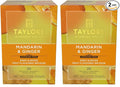 Taylors of Harrogate Mandarin & Ginger Infusion, 20 Teabags (Pack of 2)