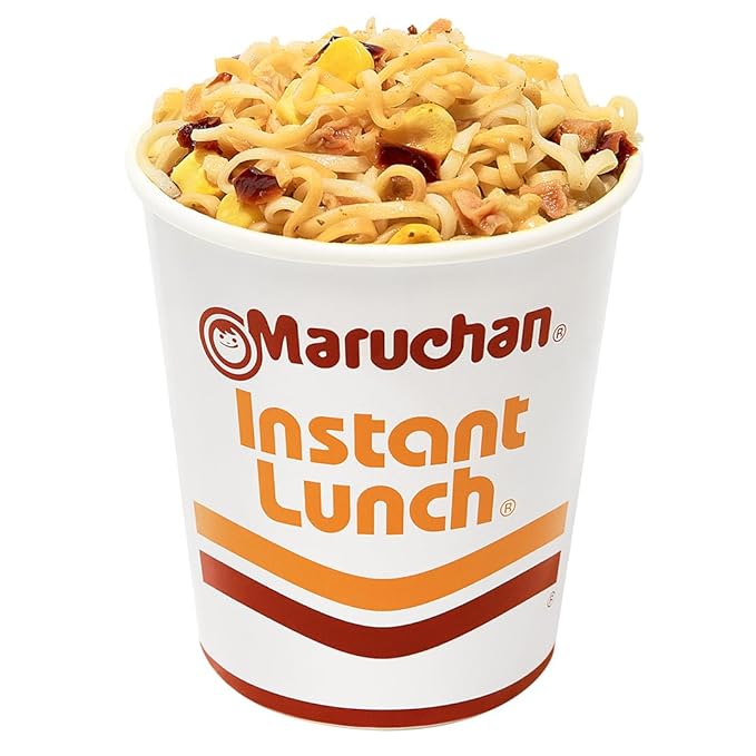 Maruchan Instant Lunch Ramen Noodles, Hot & Spicy Chicken Flavor – Japanese-Style Instant Noodle Soup, Easy Meal Ready in 3 Minutes – 2.25 Oz. (12 Pack)