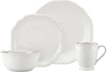 Lenox White French Perle Bead 4Pc Place Setting, 6.45 LB