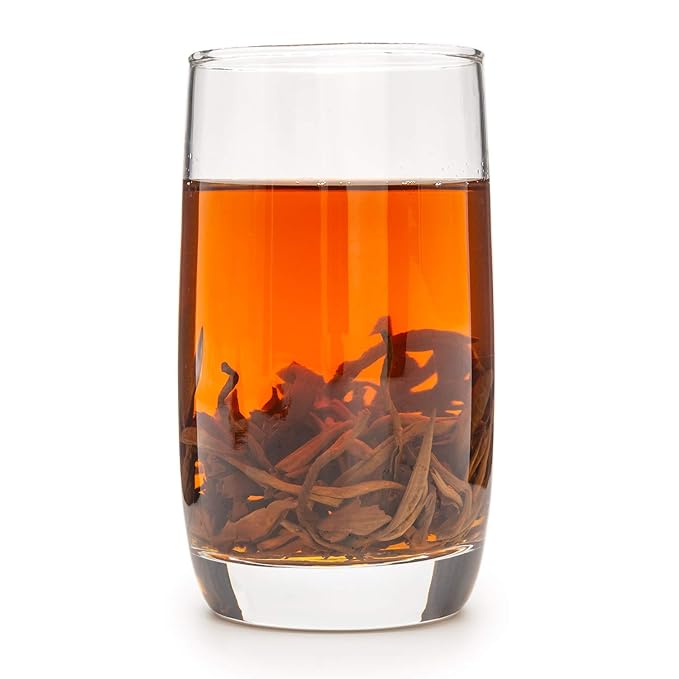 oriarmcha Fengqing Dian Hong Honey Aroma - Black Tea Loose Leaf Yunnan Dianhong - Chinese Imperial Golden Monkey Tea - 225g Ziplock Resealable Bag