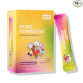 Everydaze BT21 Reset Kombucha Tea Powdered Beverage Mix | 10 Sticks | Prebiotics + Probiotics | Vegan | No Added Sugar, Gluten Free, Sparkling Powder Drink Pack (Pineapple Passion Fruit)