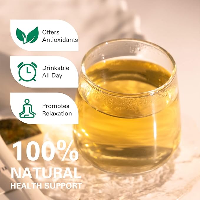 WT WEETEE Organic Decaf Green Tea Bags, Organic Green Tea 200 Count | CO2-Decaffeinated | Super Antioxidant | Resealable Kraft Bag