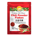 Korean Gochugaru Red Pepper Flakes, 1 LB – Sun-Dried Coarse Chili Powder for Kimchi, Jjigae, Korean BBQ & Stir-Fry – 100% Pure, No Additives, Mild-to-Medium Heat (4,500–10,000 SHU) – Resealable Pouch