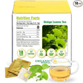 Soilmount - Ginkgo Leaf Tea |Ginkgo Biloba|Yin xin ye cha|Herbal Tea - 18 Tea Bags per Box, Naturally Refreshing, Ideal for Daily Enjoyment