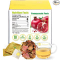 Soilmount - Pomegranate Peel Tea - Pure Herbal Tea - Natural, Organic, Non-GMO, Clean Ingredients, Caffeine Free (18 Tea Bags, Box 1)