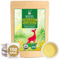 WT WEETEE Organic Ginger Tea Bags, 100% Pure Ginger Root Tea 100 Count, Caffeine Free, No Spices, No Flavors