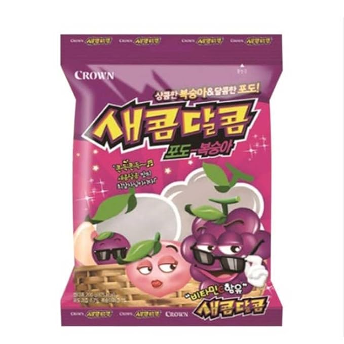 Korean Chewy Sweet and Sour Candy Assortment (2 Pack)