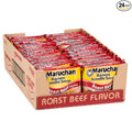 Maruchan Ramen Noodle Soup, Roast Beef Flavor – Japanese-Style Instant Noodles, Quick & Easy Meal for Kids, Students and Busy Families – 3 Oz. (24 Pack)