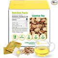 Soilmount Licorice Tea (Gan Cao/甘草)| Natural Herbal Drink | 18 Bags per Box, Soothing & Relaxing, Perfect for Daily Enjoyment
