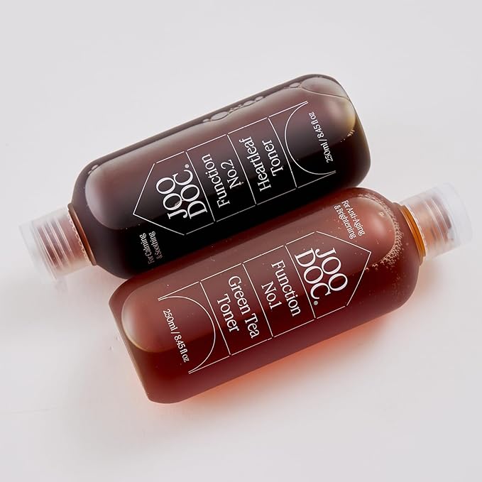Function No. 1 Green Tea Toner 250ml | 5% Niacinamide, 78% Jeju Greentea Water, 5% Centella Asiatica Extract, Panthenol | Anti-oxidant, for Dry and agin Skin Korea Derma-Skincare (Green Tea)