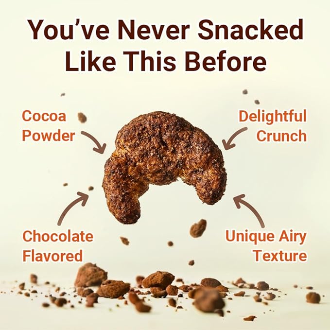 Nongshim Ppang Bujang Chocolate Flavored Roll Snack - Chocolate Flavor Croissant Bakery Good with Cocoa Powder, Soft and Crunchy Korean Snack, 1.94 oz (Pack of 16)
