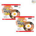 Easybab Korean Ready to Eat Bibimbap, Kimchi (2 PACK)