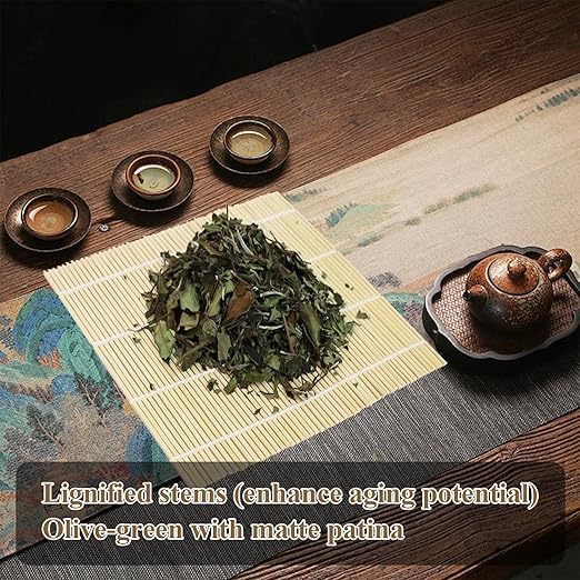 2019 Aged White Tea Gift Box, 300g Organic Loose Leaf - Fuzheng Hao White Tea in Elegant Packaging (5.9"x5.9"x10") 827g Total Weight, Premium Fermented Luxury Present & Gifting