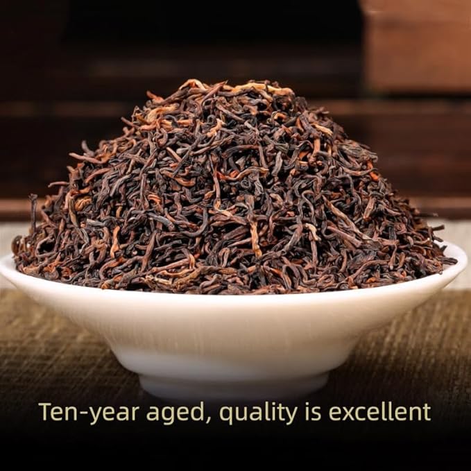 Premium Pu-erh Tea，pu erh leaf，puer ripe tea-Gong Ting Pu'er5.29oz/150g宫廷普洱-优质熟茶 (Imperial Grade PuerhTea)