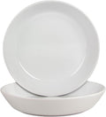 Double Line 9.5"/36 oz Dinner Bowl, Set of 2, White