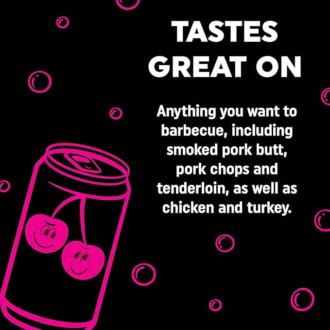 Fire & Smoke Society Cherry Cola Dry Rub | BBQ Seasoning for Smoking and Grilling Meat | Rib Rub, Brisket Seasoning, Pulled Pork Rubs and Spices | Allspice and Natural Cola Flavor | XL 12.7 oz