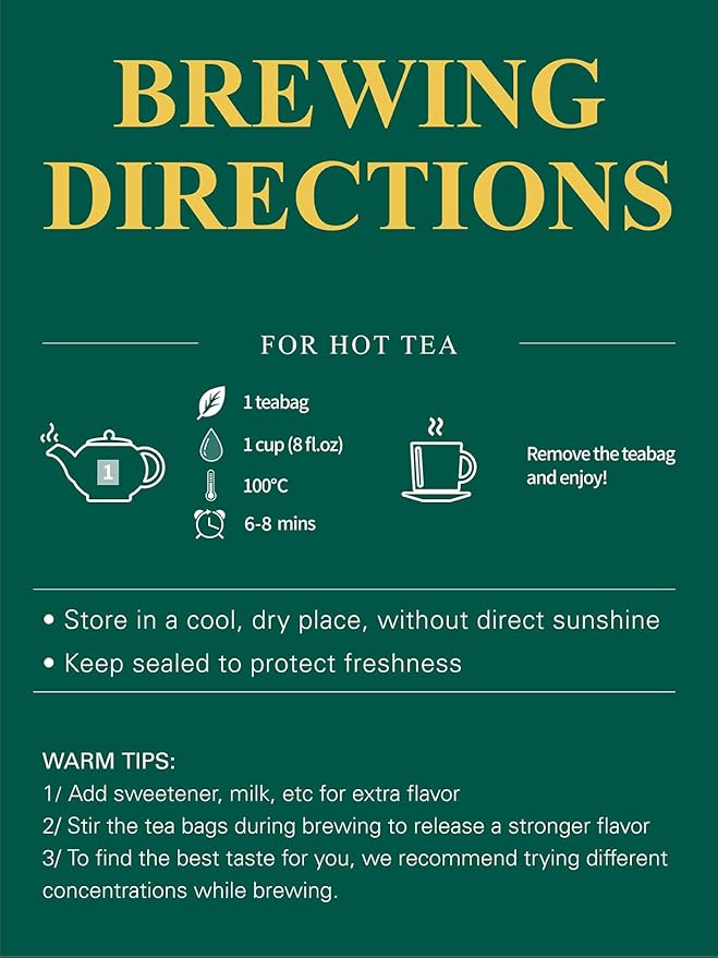 GLDNT Organic Roasted Dandelion Root Tea Bags, Roasted Aroma & Smooth Flavor, Caffeine Free, 100 Count