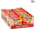 Maruchan Ramen Noodle Soup, Beef Flavor – Japanese-Style Instant Noodles, Quick & Easy Meal for Kids, Students & Busy Families – 3 Oz. (24 Pack)
