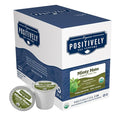 Organic Positively Tea Company, Minty Mate, Yerba Mate Tea, K-Cup Compatible, 24 Pods