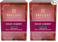 Taylors of Harrogate Sour Cherry Infusion, 20 Teabags (Pack of 2)