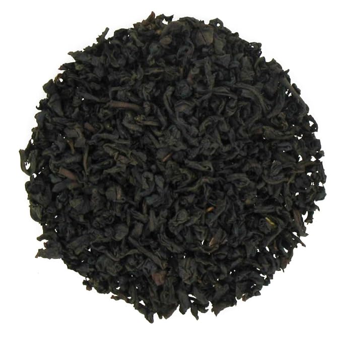 Wild Blueberry Organic Black Tea Loose Leaf 4oz Pouch | Medium Caffeine Fruity Black Tea with Sweet Blueberry Aroma | High Antioxidant Kosher Vegan Tea from Ethical Tea Partnership | Hot or Iced
