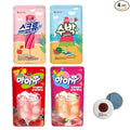 Korean Covenienve Store Drink Pouch Sampler Set - 5 PACK 10 PACK (grape, strawberry, blue lemonade, peach ice tea, shine muscat) + dalgaru yakgwa mirror (2024 SUMMER ADE 4 PACK)