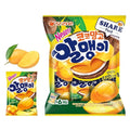 Korean Fruit Jelly Candy – Assorted Chewy Gummy Snacks – 5 Fruity Flavors (Grape, Plum, Lychee, Kiwi, Mango) – Individually Wrapped – Perfect for Kids & Adults – 알맹이젤리 (Mango–1.26oz(36g) × 6pack)