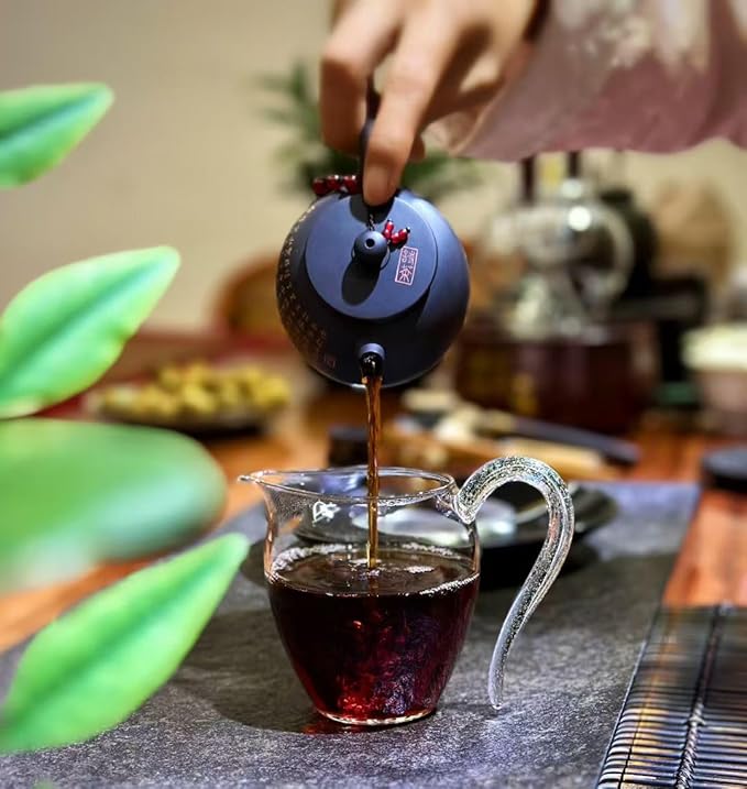 Premium Pu-erh Tea，pu erh leaf，pu-er ripe-Lao Cha Tou 5.29oz/150g-陈年普洱 老茶头 (Aged Tea Nuggets 2009)