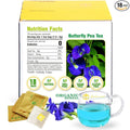 Soilmount Butterfly Pea Tea (Hu Die Lan/蝴蝶蓝)| Natural Herbal Drink | 18 Bags per Box, Refreshing & Beautiful, Perfect for Daily Enjoyment