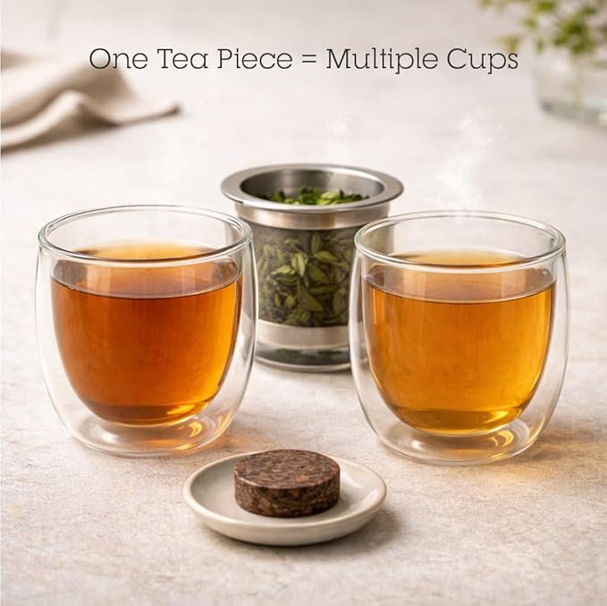 Early Spring Arbor Raw Pu-Erh Tea – Premium Sheng Pu’er Rounds from Early Harvest Leaves | Bright, Floral, Complex Chinese Raw Puerh | 20 Compressed Tea Rounds