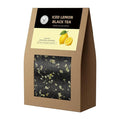 HANFANGLING Iced Lemon Black Tea - Premium Loose Leaf Blend with Real Freeze-Dried Lemon | Refreshing & Natural | Brews in Cold Water | 1.76 oz (50g) Pack