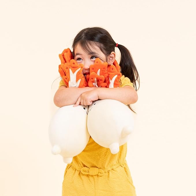 Korean Kimchi Plush (16 in) Official Original Design | Soft Squishy Cute Plushie Toy, Stuffed Plush Doll, Food Toy Gifts for Kids Adults, Asian Plushie, Kdrama Kpop Korean Love