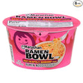 Maruchan Ramen Bowl, Hot & Spicy Shrimp Flavor – Japanese-Style Instant Noodle Soup, Microwaveable Easy Meal for Busy Families – 3.39 Oz. (6 Pack)